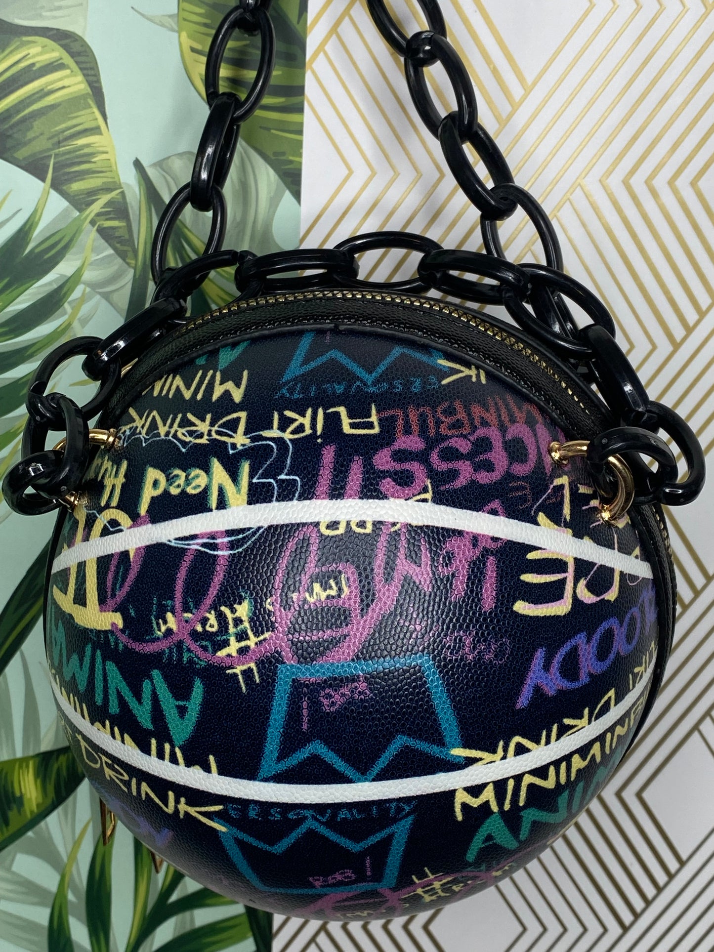 Graffiti Basketball Handbags