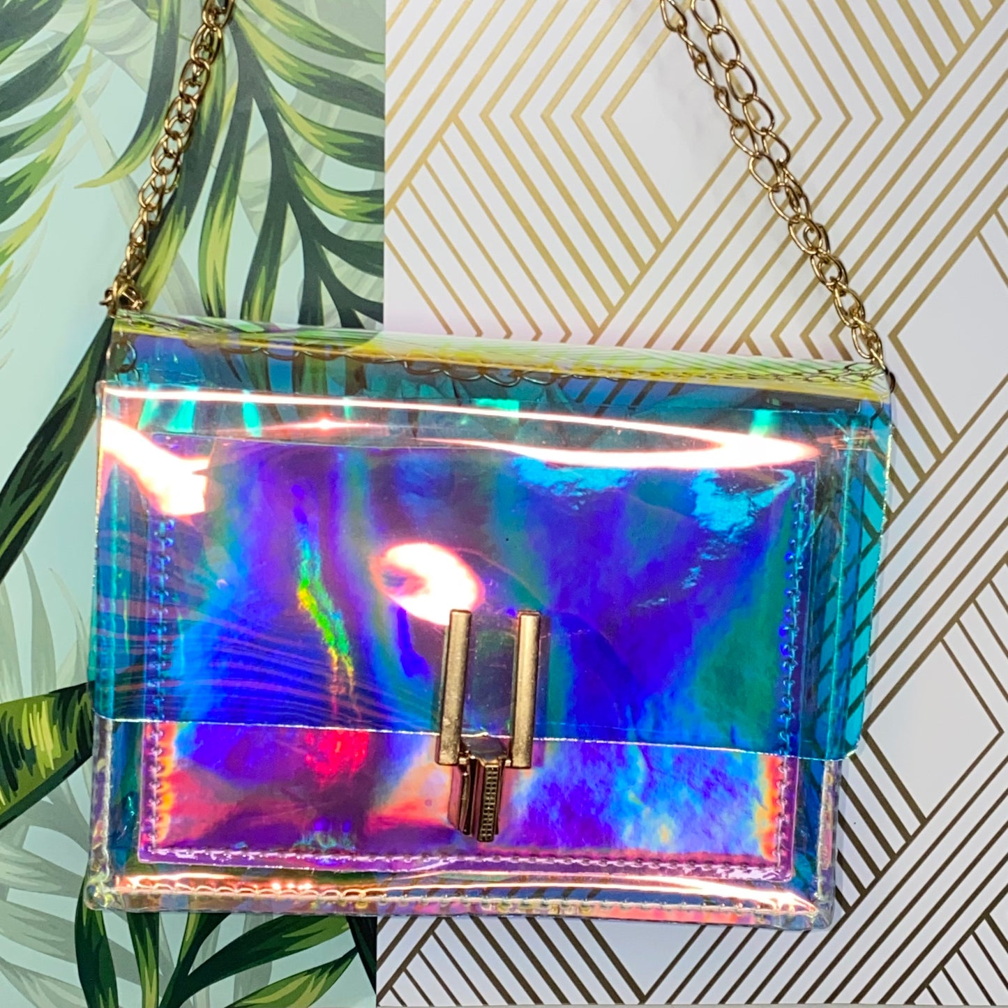 Clear Holographic Handbags