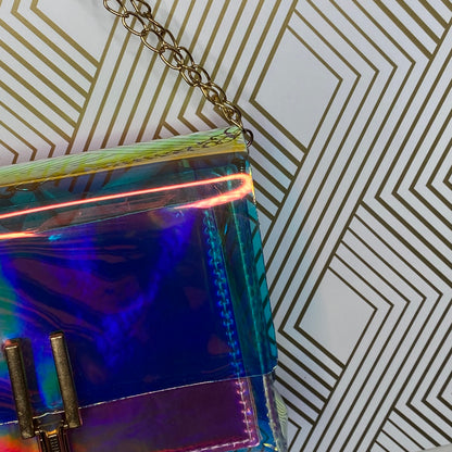 Clear Holographic Handbags