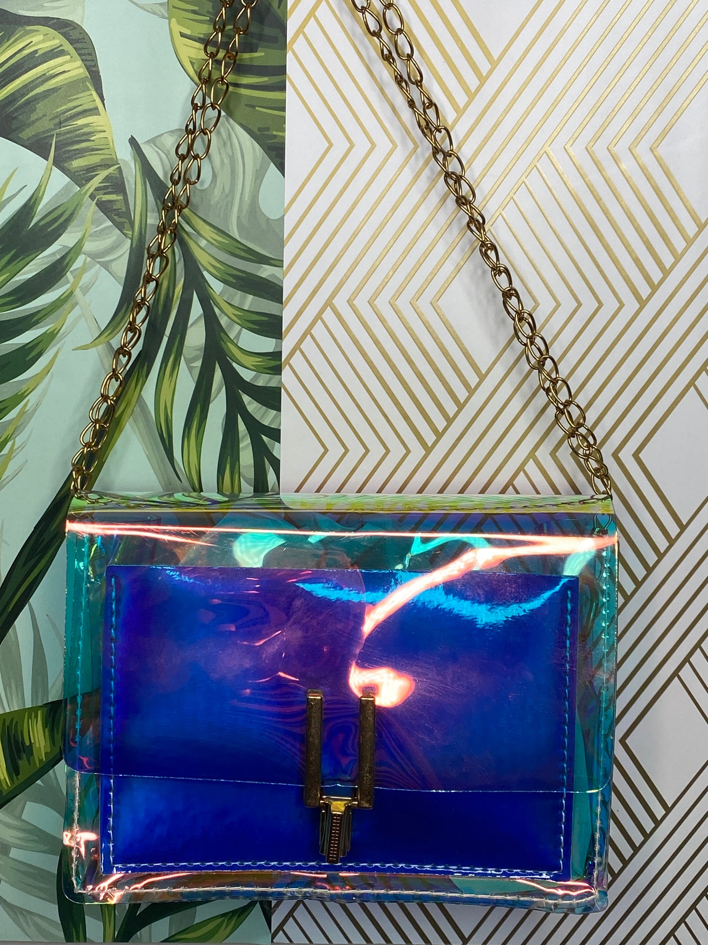 Clear Holographic Handbags